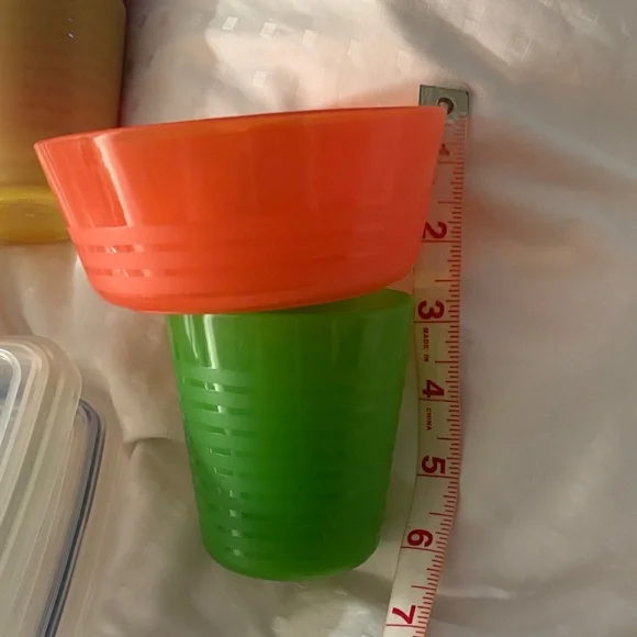 Make offer! IKEA Kalas Bowls Cup Set of 6 each;  2 Sistema covered containers - Picture 9 of 11